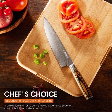 Chef Knife 8 Inch Japanese VG10 67 Layer Damascus Steel