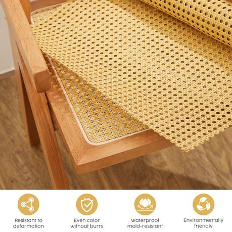 Natural Rattan Webbing Roll -  50cm x 100cm