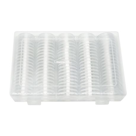 Coin Collection Storage Box - 100 Capsules