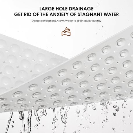 Non-Slip Polka Dot Shower Floor Bath Mat