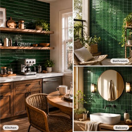 Peel and Stick 3D Mosaic Wall Tiles | 10 Sheets | 30 × 30 cm
