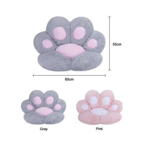 Pink Plush Ergonomic Floor & Chair Cushion