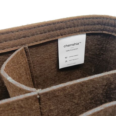 Brown Handbag Organizer Inner