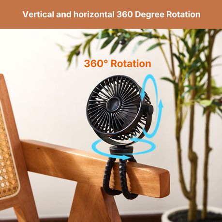 3-Speed Portable Octopus Fan
