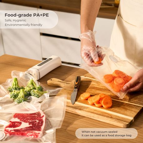 40-Piece Reusable Vacuum Sealer Bags