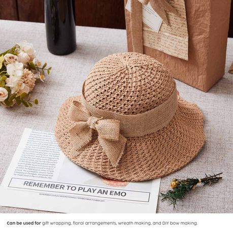 Jute Ribbon Rolls Set - 3Pcs