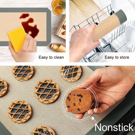Silicone Baking Pastry Mat - 2Pcs