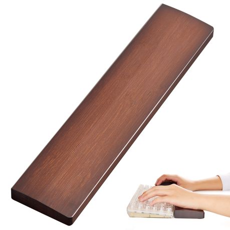 Wooden Wrist Rest Ergonomic Keyboard Hand Support Pad
