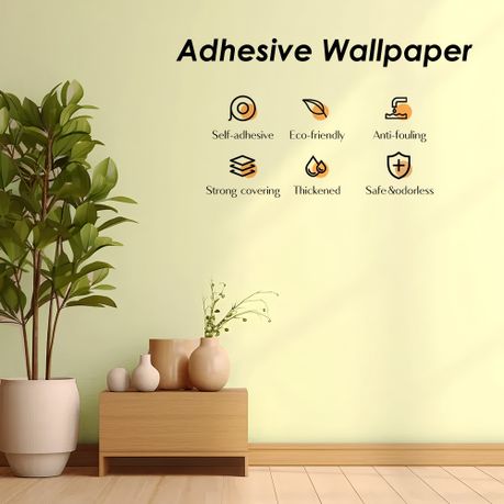 10m Peel and Stick Waterproof Wallpaper