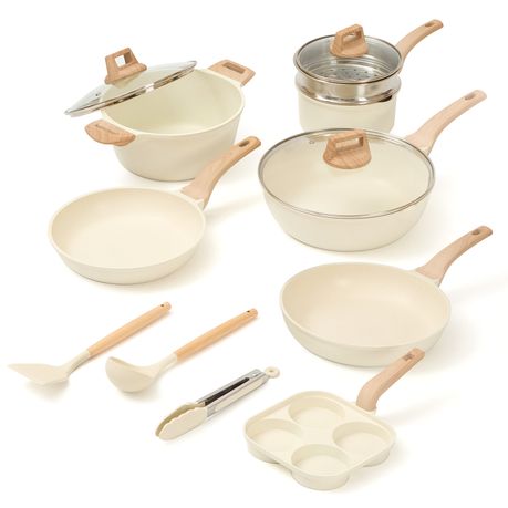 Chenshia 13Pc Home Kitchen Non-Stick Cookware Set