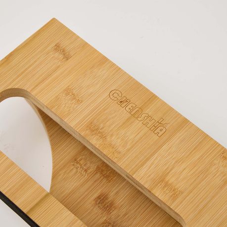 Bamboo Toilet Stool 41cm Non-Slip Foldable Squat Step & Potty Aid