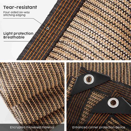 Garden Shade Cloth Mesh UV Block Canopy