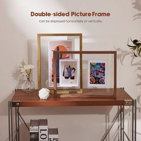 A4 Double-Sided Floating Picture Frames (2-Piece)