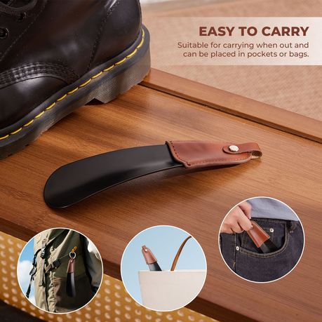 Shoe Horn Set Senior Aid & Travel Shoe Application Assist Tool Set