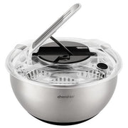 Chenshia 3.5L Steel Stainless Salad Spinner