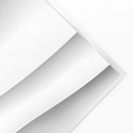 16-Piece 3D Diamond PVC Wall Panels - White, 4 m²