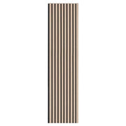 Oak Wood Veneer Wall Panels Acoustic Slatted Timber