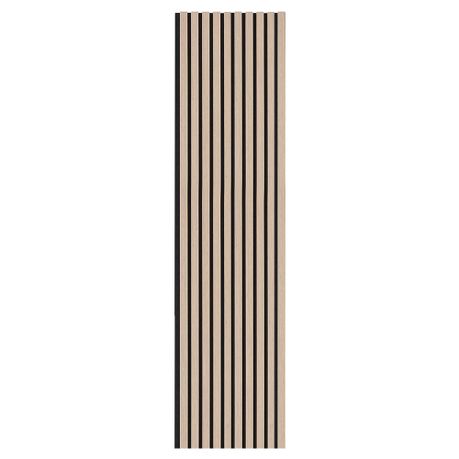 Oak Wood Veneer Wall Panels Acoustic Slatted Timber