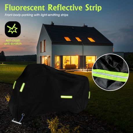 Waterproof Motorbike Cover 210D Oxford Fabric - 2XL