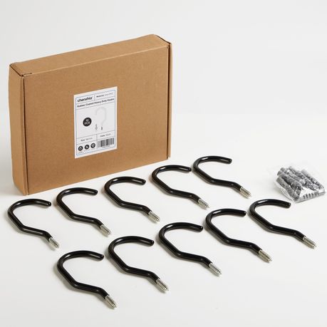40-Pack S-Shaped Hooks - Home Kitchen Stainless Steel Hangers