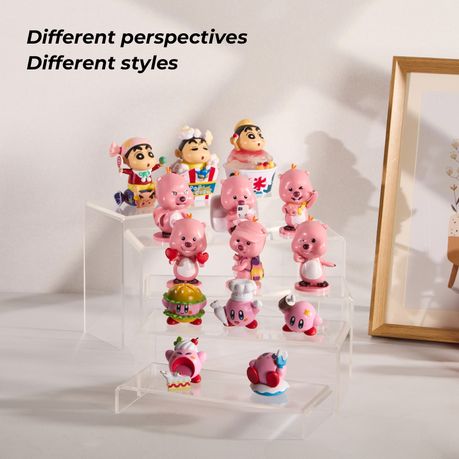 10-Piece Acrylic Cake Stand Set 5-Layer Display Riser & Decor Shelf