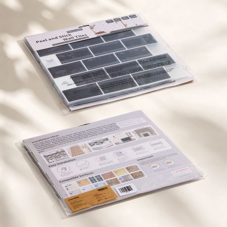 Peel and Stick 3D Mosaic Wall Tiles | 10 Sheets | 30 × 30 cm