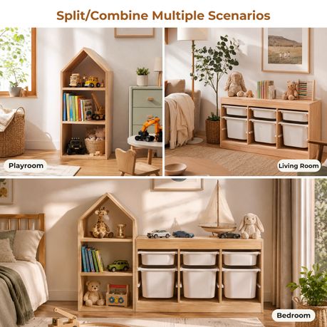 2-in-1 Kids Toy Organizer