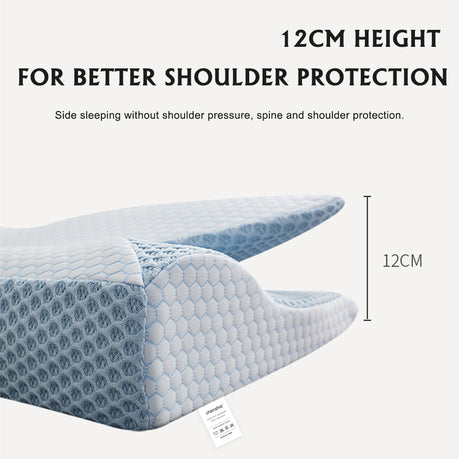 Cervical Neck & Shoulder Pain Memory Foam Pillow - 2Pack