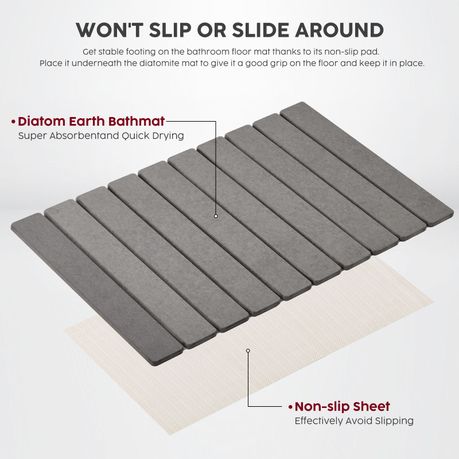 Diatomite Bath Mat