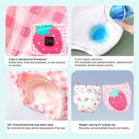 Reusable Potty Training Pants - 2 Pack | Size 2-3 Years