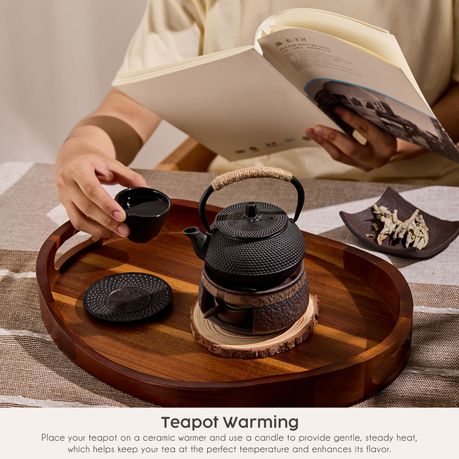 Ceramic Incense Holder & Wax Warmer Set