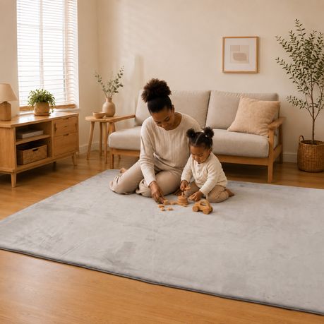 Extra-Thick Foam Baby Play Mat - Ultra Soft - 2m x 1.5m