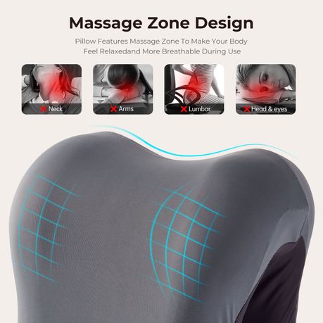 Ergonomic Memory Foam Neck & Head Support Pillow