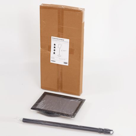 Chenshia Adjustable Floor Standing A4 Sign Holder Signage