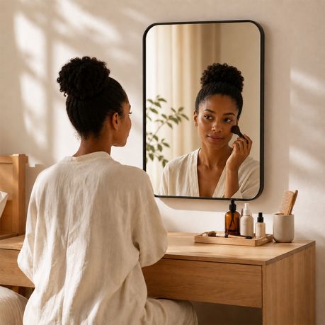 Chenshia Wall Mirror with Aluminium Frame