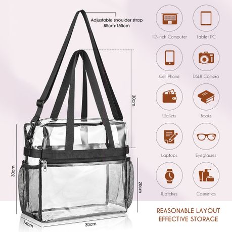 Transparent Tote Handbag