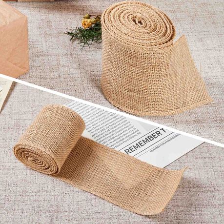 Jute Ribbon Rolls Set - 3Pcs
