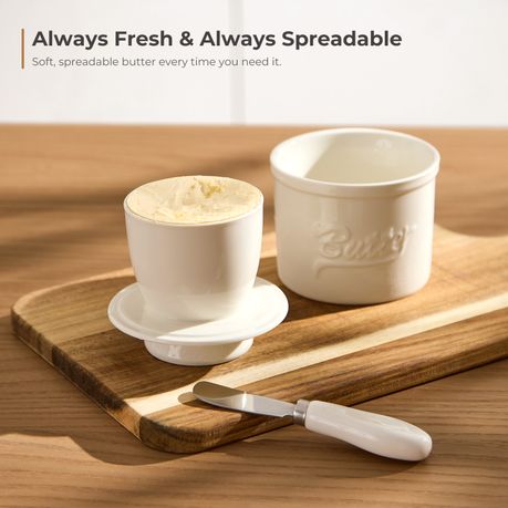 Ceramic French Butter Bell Crock - 160ml