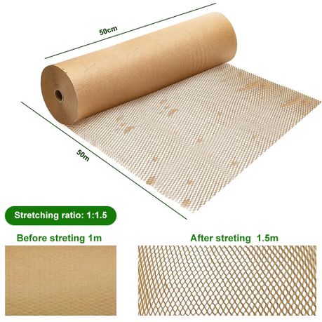 Biodegradable Honeycomb Paper Sheets -Eco Friendly Packing Paper
