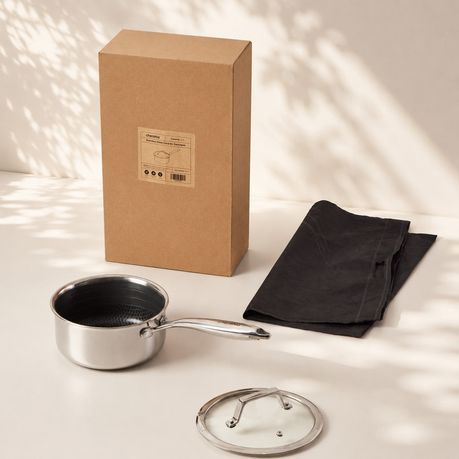 2.1L Ceramic Non-Stick Saucepan