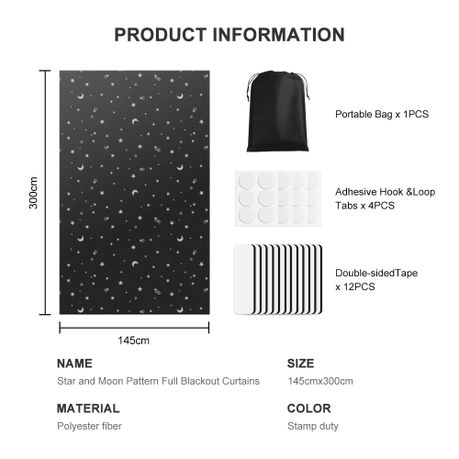 Self-Lined Blackout Curtain