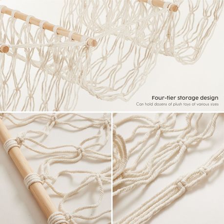 4-Tier Toy Storage Hammock