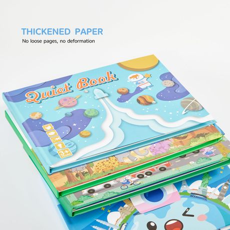 Toddler Learning Toy Book - ECD Sensory Matching Book