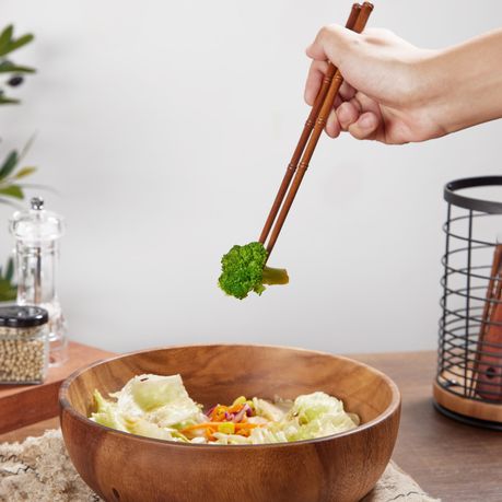 Reusable Wooden Chopsticks Gift Set - 5 Pairs