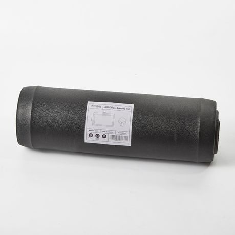 Black Anti-Fatigue Kitchen Floor Mat 75x44cm