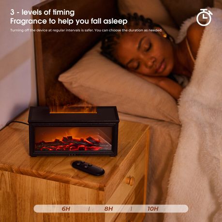 Essential Oil Diffuser Humidifier with 7 Colours, Timer & Remote