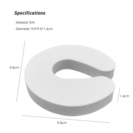 Soft Foam Door Pinch Guard - Set of 6