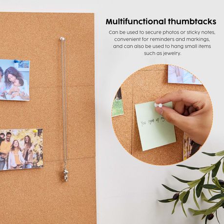 Self-Adhesive Cork Sheets Thick DIY Craft Board - 6-Pack