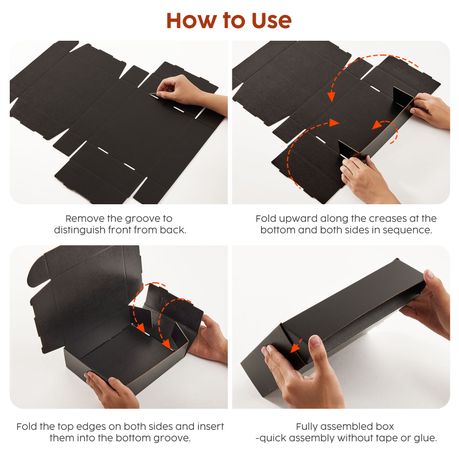 Chenshia 15Pc Folding DIY Cardboard Gift Packaging Shipping Boxes
