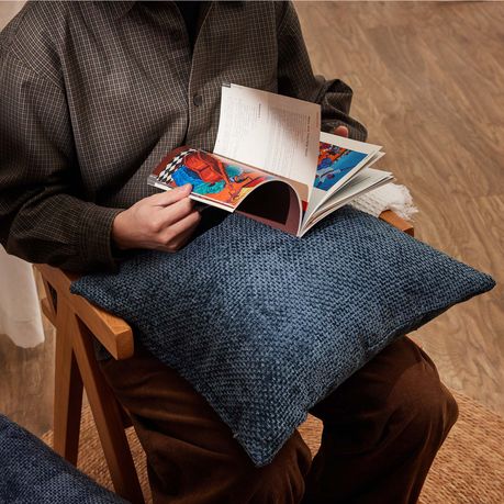 4-Pack Thick Chenille Sofa Cushion Covers Luxury Decorative Pillow Cases